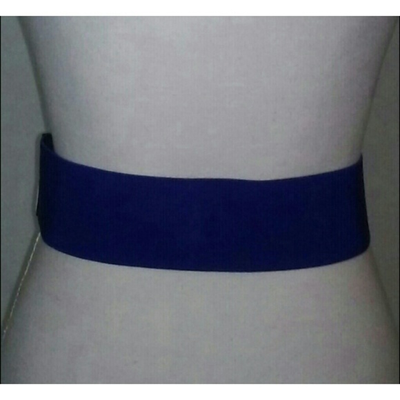 Pink, Blue & White Zig-Zag Waist Belt - Picture 3 of 3